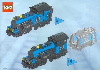 Large Locomotive (base unit without color trim elements) de LEGO – photo du produit