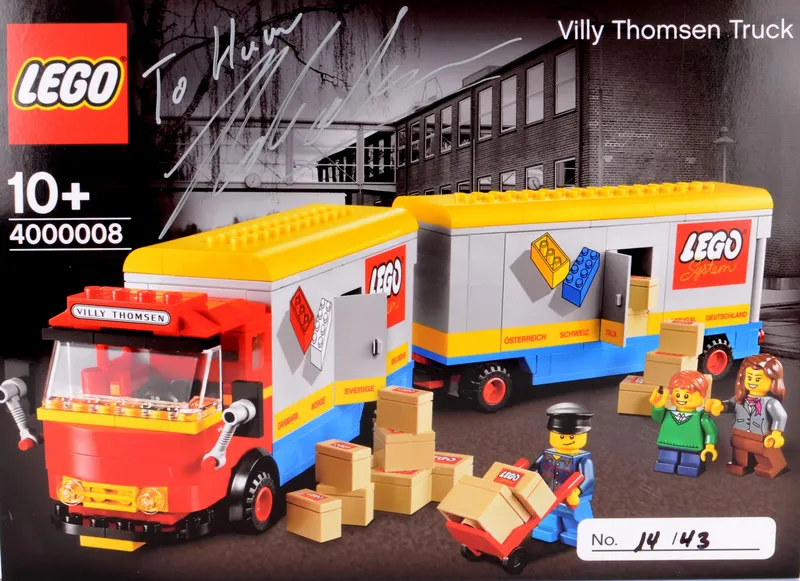 Villy Thomsen Truck von LEGO – Produktfoto