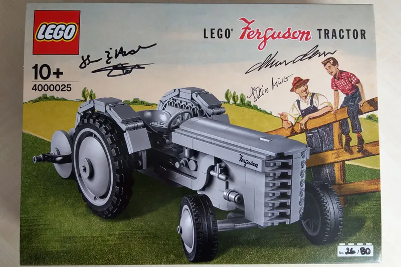 Ferguson Tractor van LEGO – productfoto