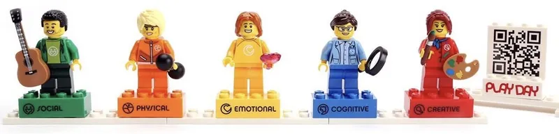 The Playful 5 Minifigure Set von LEGO – Produktfoto
