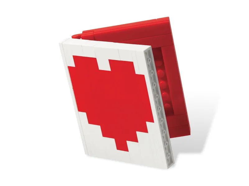 Heart Book von LEGO – Produktfoto