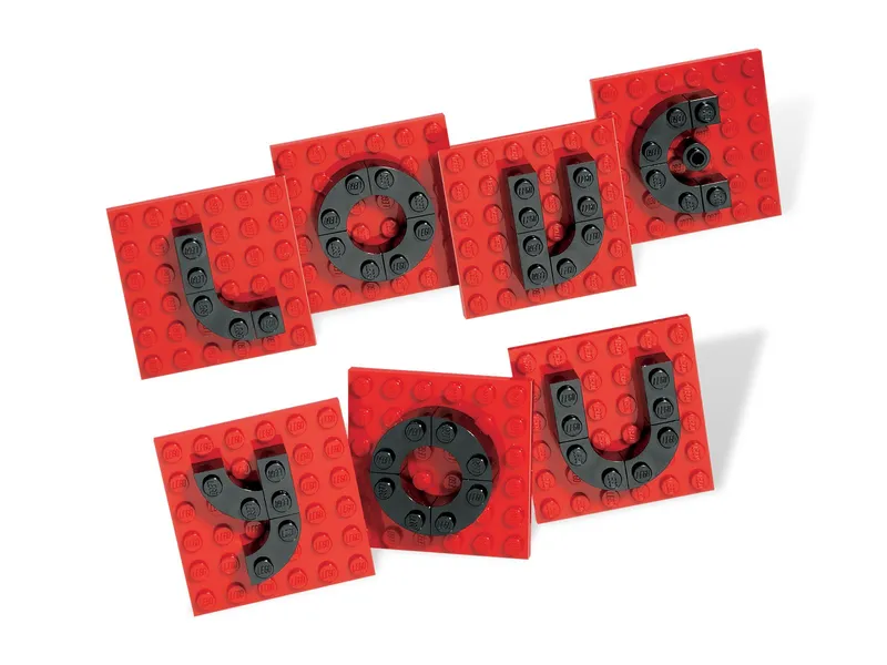 Valentine Letter Set by LEGO – product photo