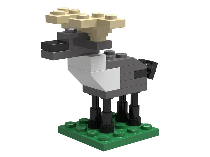 Reindeer / Moose von LEGO – Produktfoto