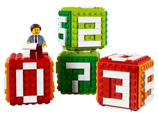 LEGO® Iconic Brick Calendar de LEGO – photo du produit 3 sur 4