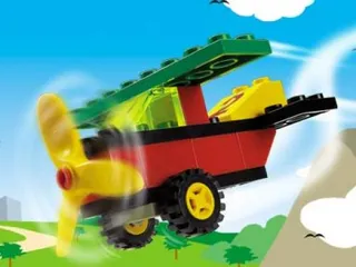 Aeroplane van LEGO – productfoto
