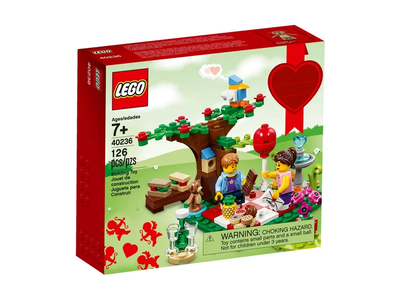 LEGO® Romantic Valentine Picnic van LEGO – productfoto 2 van 4