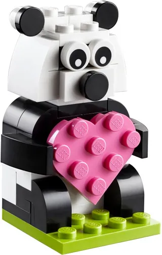 Valentine Panda van LEGO – productfoto
