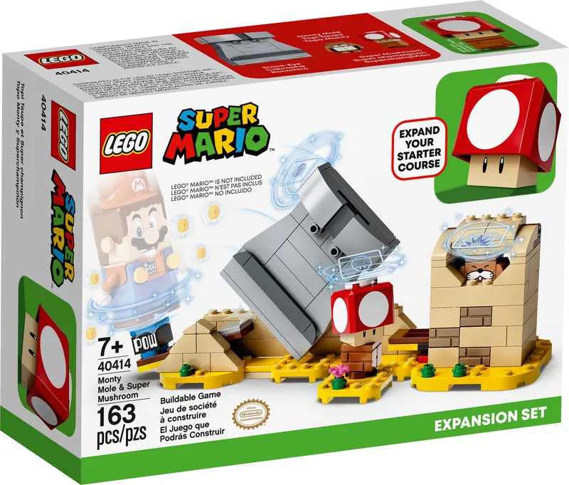 Monty Mole & Super Mushroom Expansion Set by LEGO – product photo 2 of 5