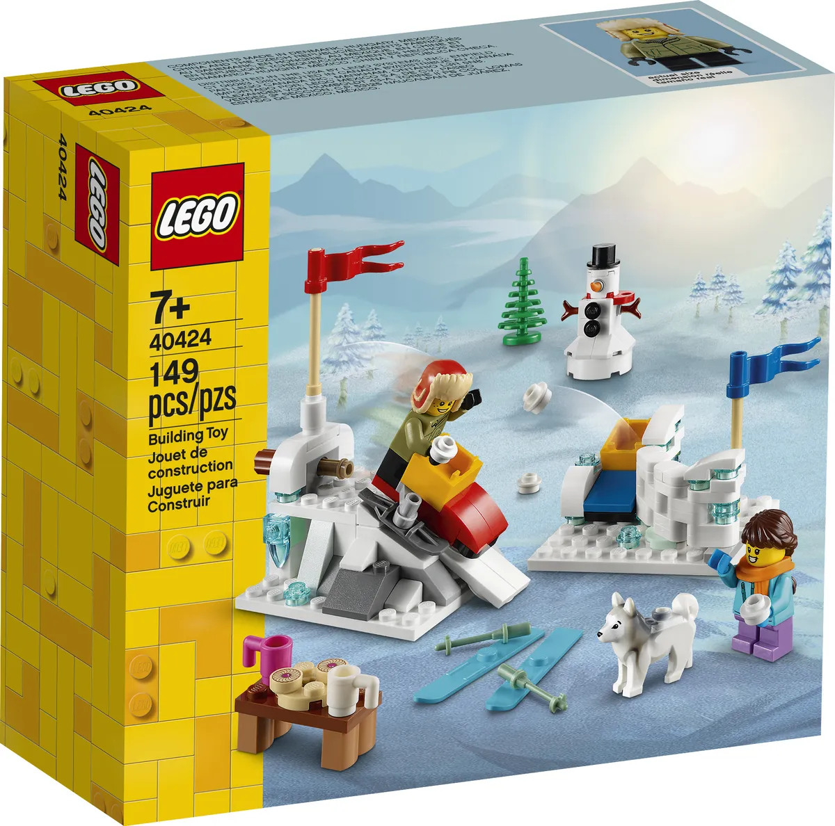 LEGO Winter Snowball Fight (40424) - Bild 1
