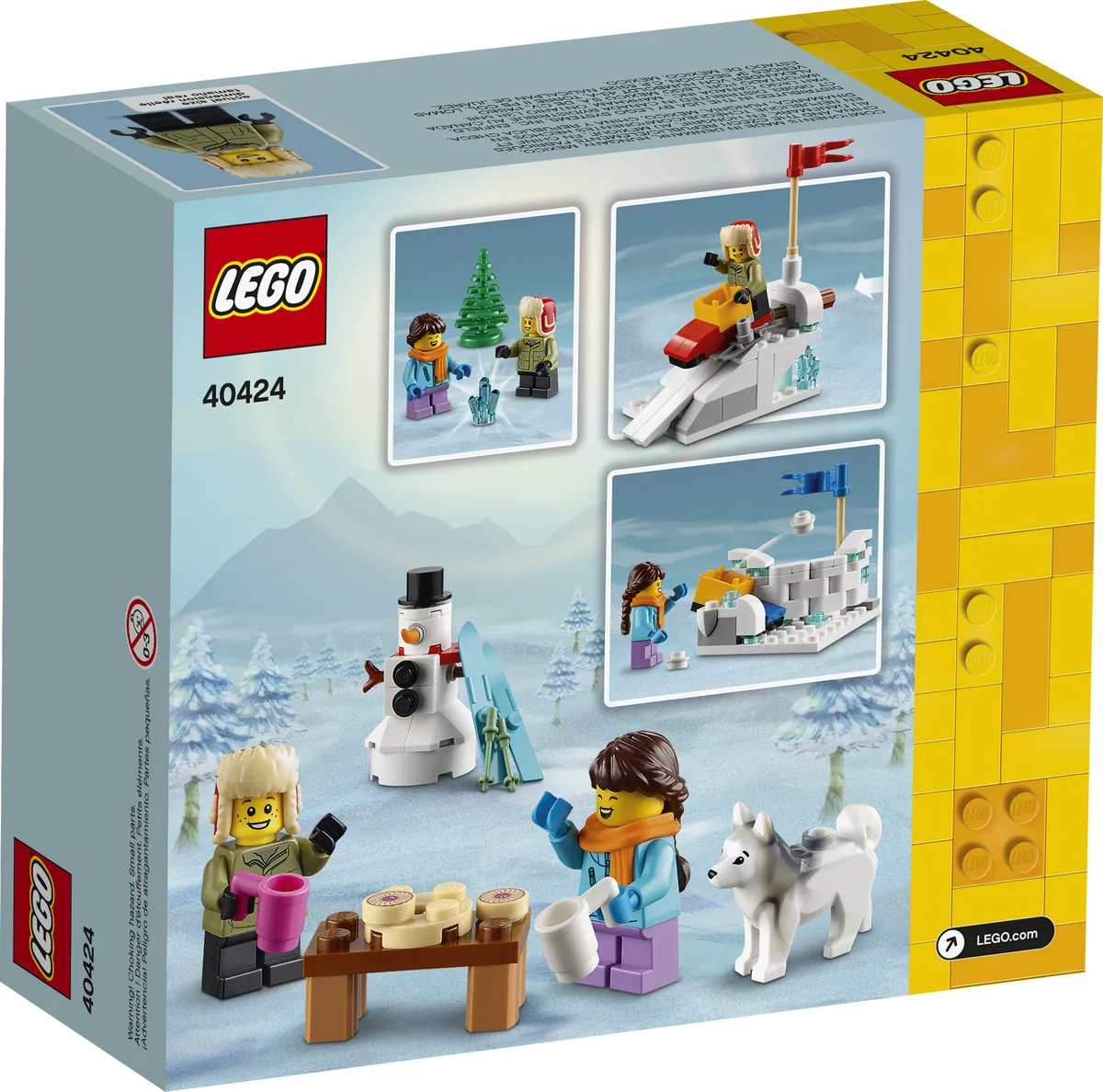 LEGO Winter Snowball Fight (40424) - Bild 2