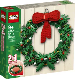 LEGO Christmas Wreath 2-in-1 (40426) - image 1