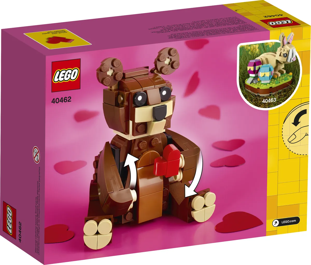 LEGO Valentine's Brown Bear (40462) - Bild 5