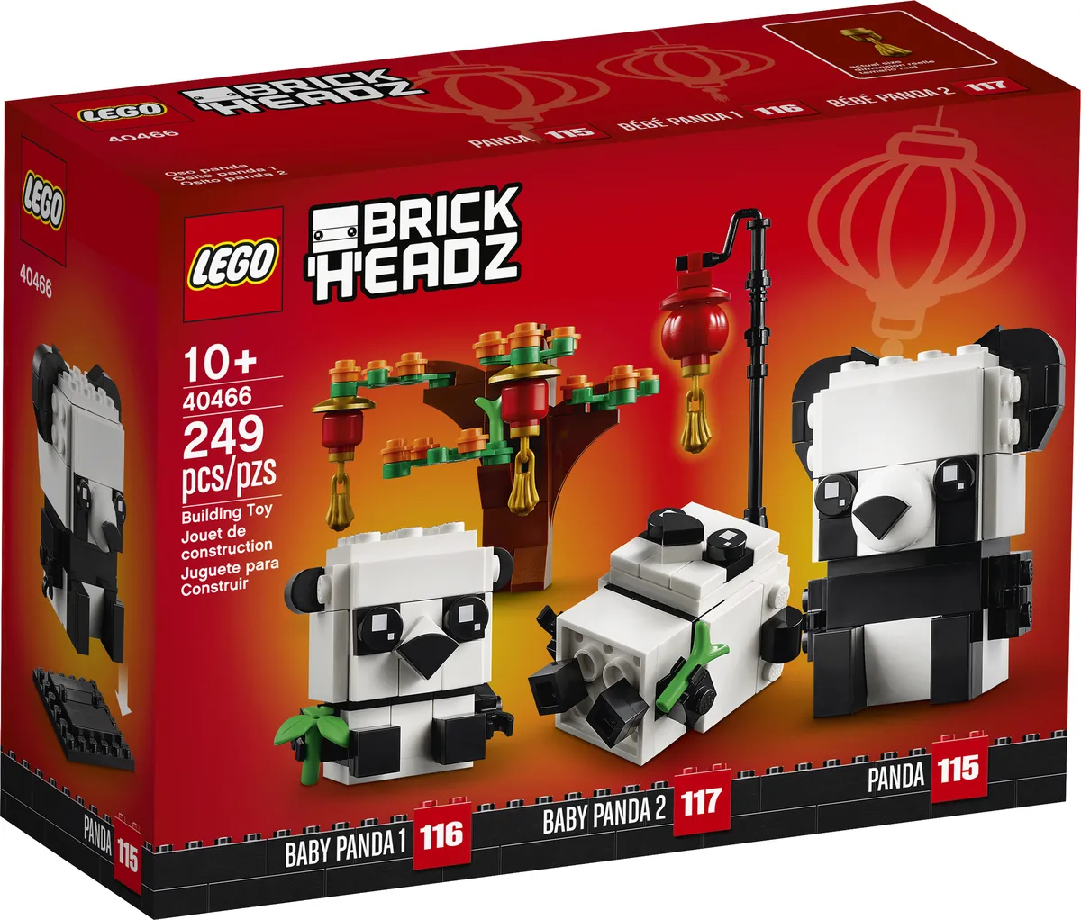 LEGO Chinese New Year Pandas (40466) - Bild 1