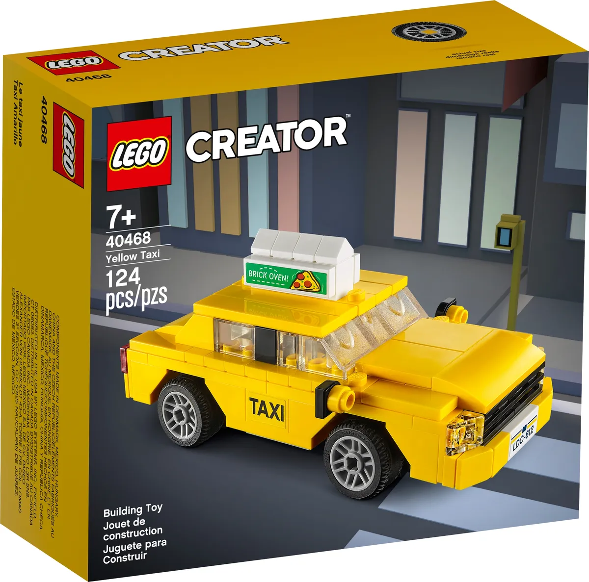 LEGO Yellow Taxi (40468) - Bild 1