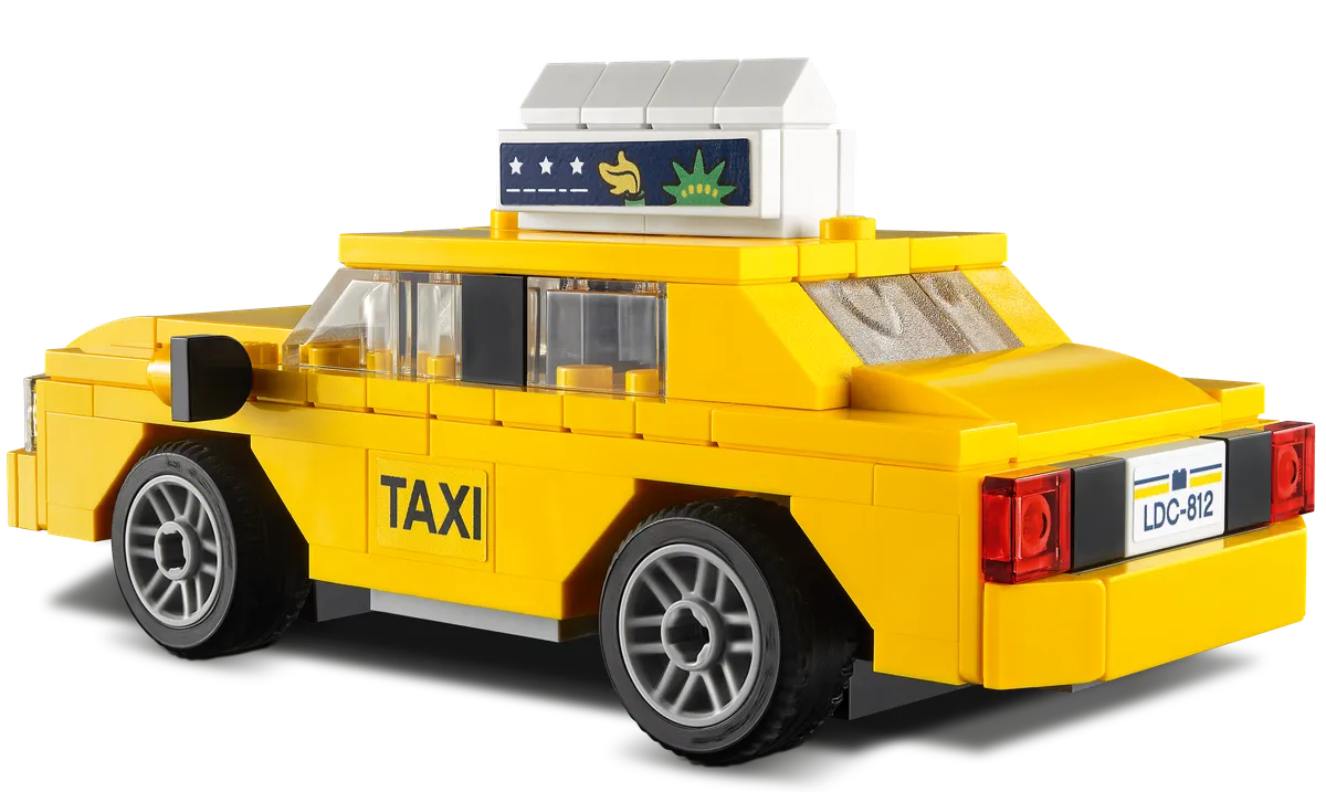 LEGO Yellow Taxi (40468) - Bild 3