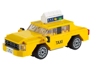 Gele taxi van LEGO – productfoto 1 van 7