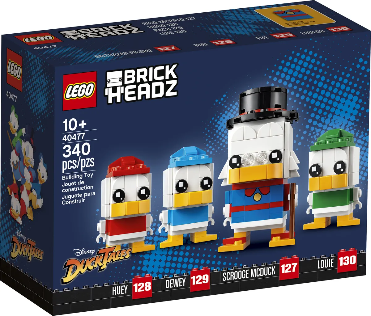 LEGO Scrooge McDuck, Huey, Dewey & Louie (40477) - Bild 1