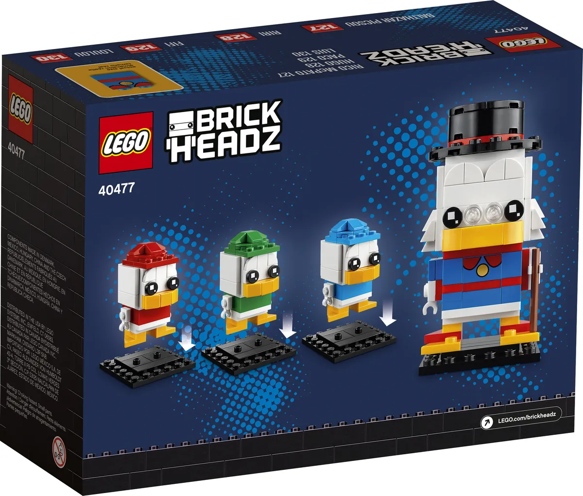 LEGO Scrooge McDuck, Huey, Dewey & Louie (40477) - Bild 2