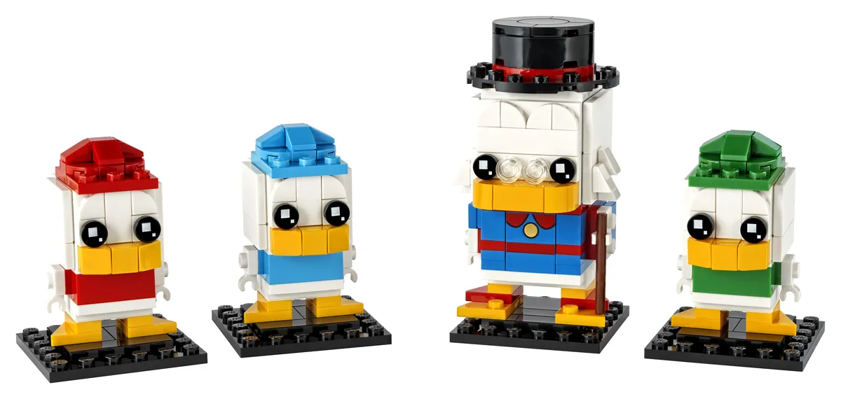 LEGO Scrooge McDuck, Huey, Dewey & Louie (40477)
