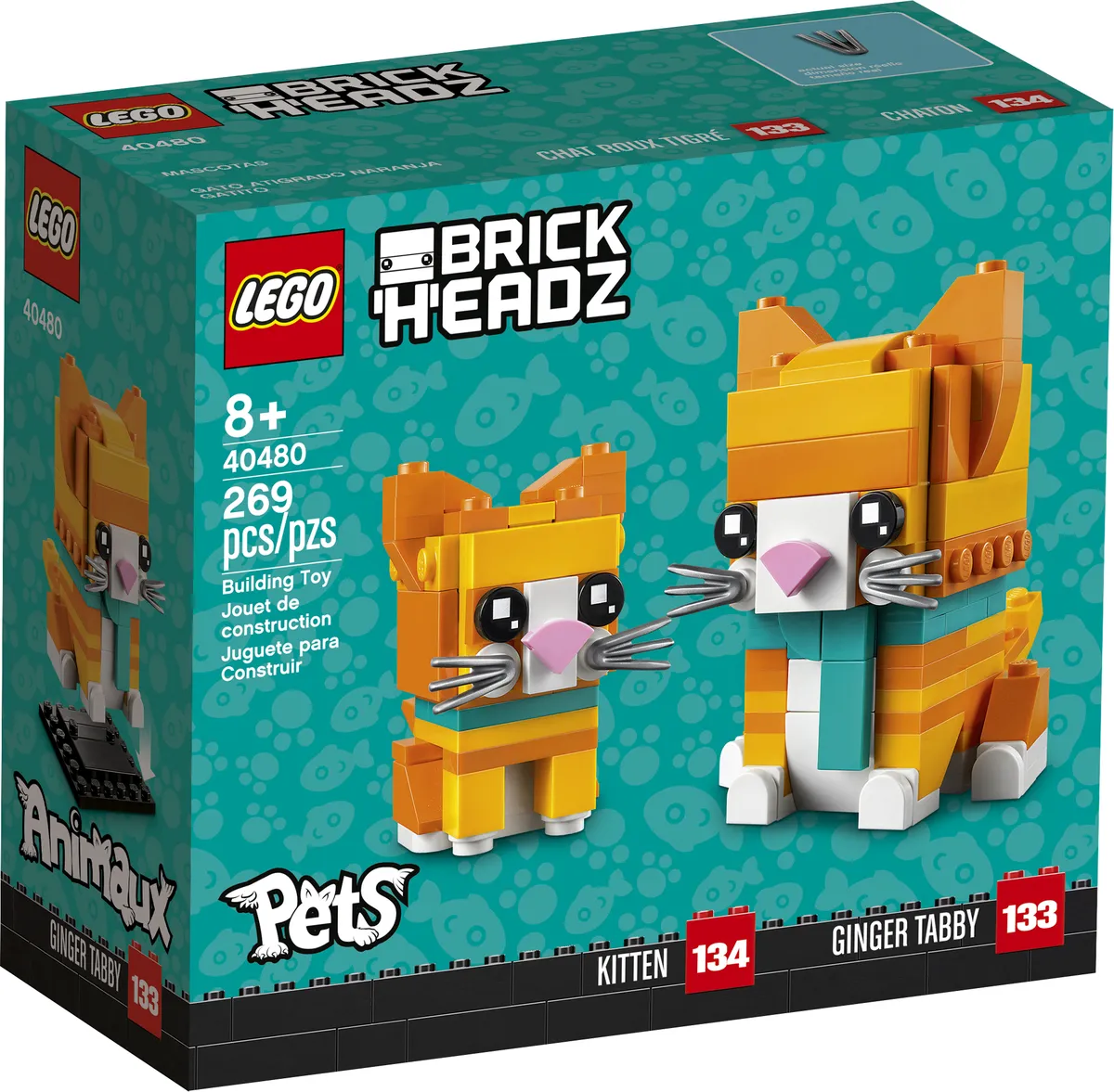 LEGO Ginger Tabby (40480) - afbeelding 1