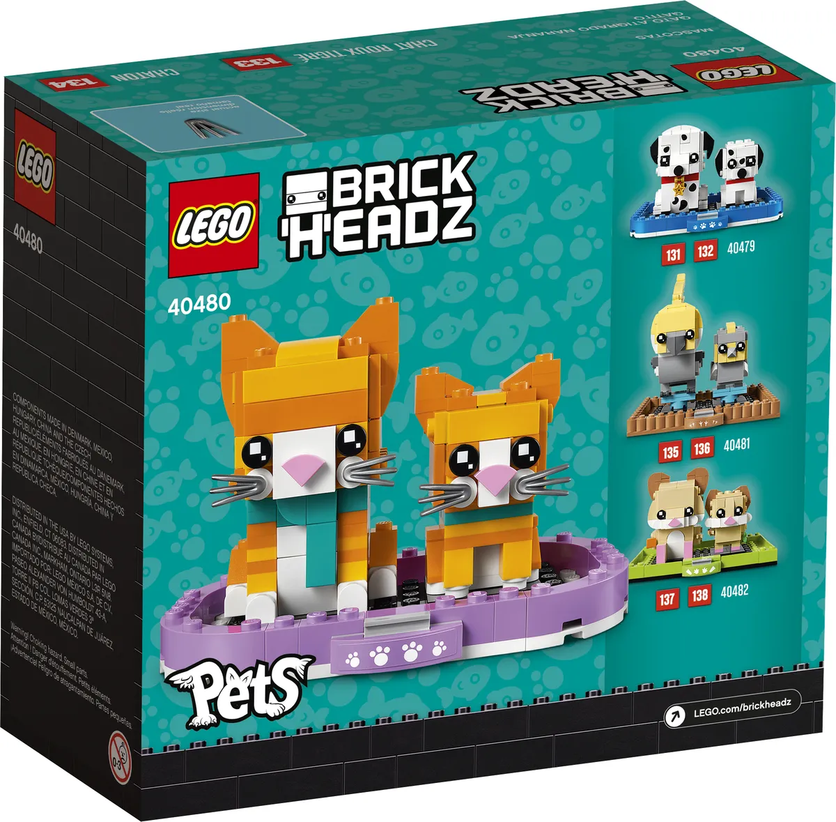 LEGO Ginger Tabby (40480) - afbeelding 2