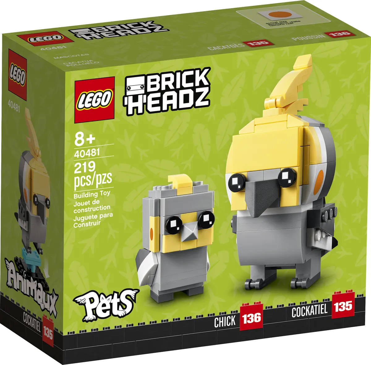 LEGO Cockatiel (40481) - image 1