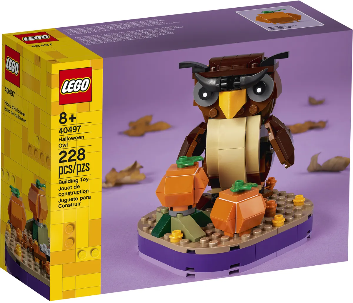 LEGO Halloween Owl (40497) - Bild 1