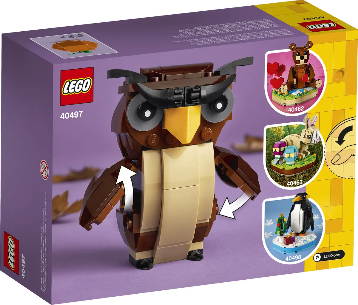 LEGO Halloween Owl (40497) - Bild 2