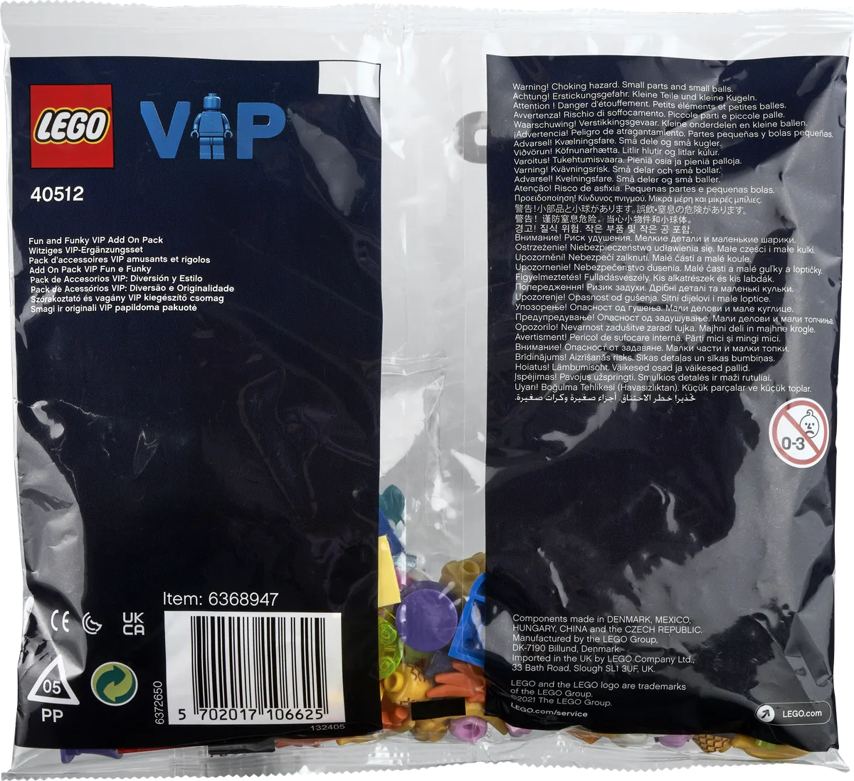 LEGO Fun and Funky VIP Add-On Pack (40512) - Bild 2