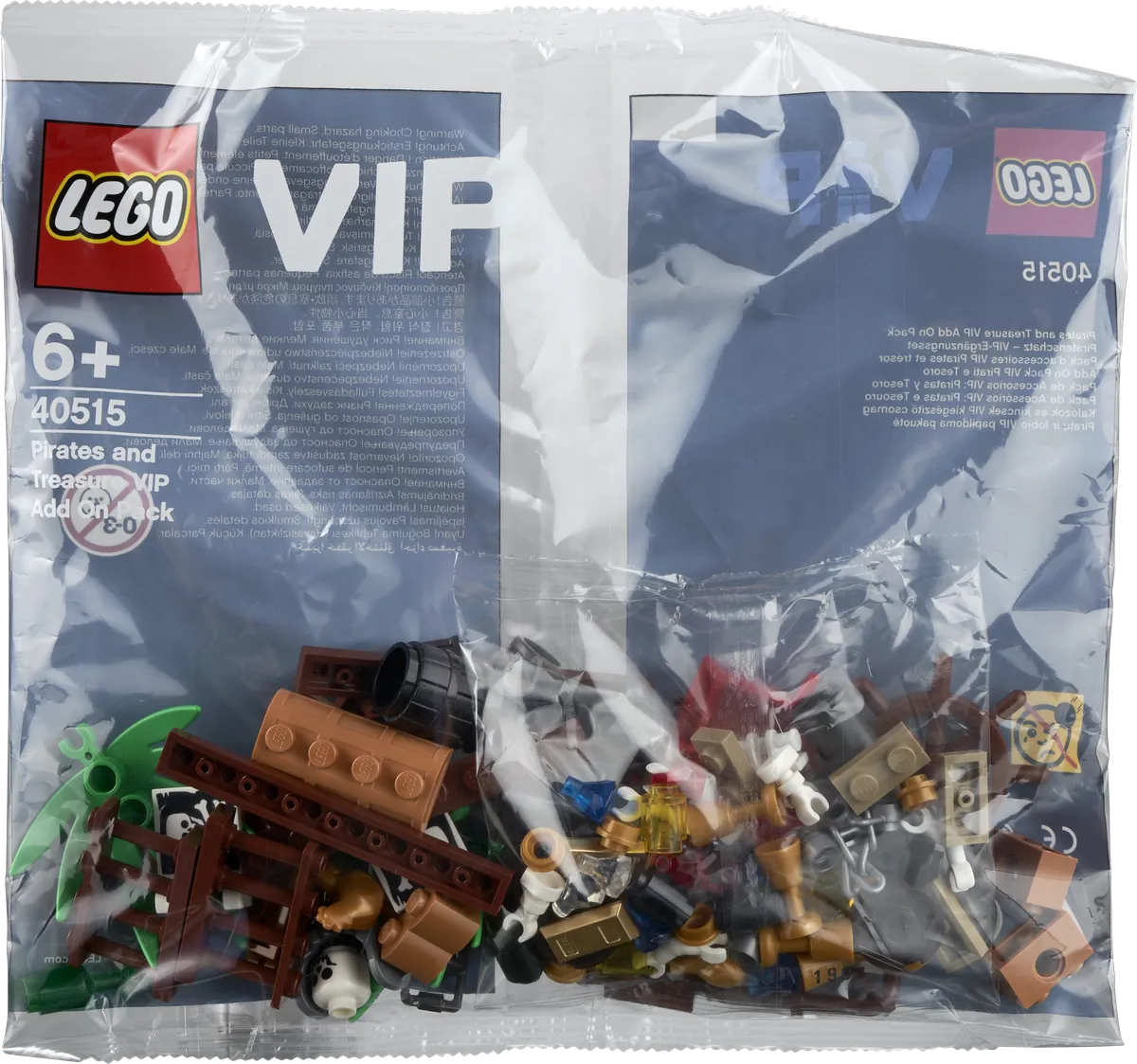 LEGO Pirates and Treasure VIP Add-on Pack (40515) - Bild 1