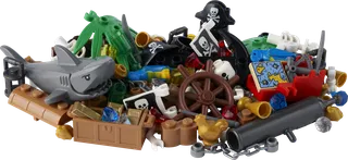 Pirates and Treasure VIP Add-on Pack från LEGO – produktbild 1 av 3