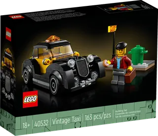 Vintage Taxi fra LEGO – produktbillede 2 af 3