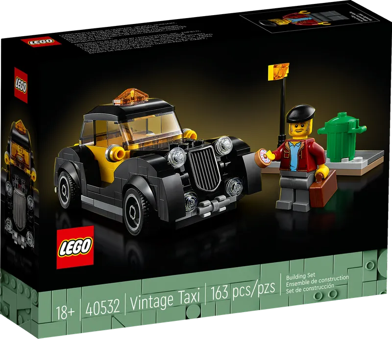 Vintage Taxi fra LEGO – produktbillede 2 af 3