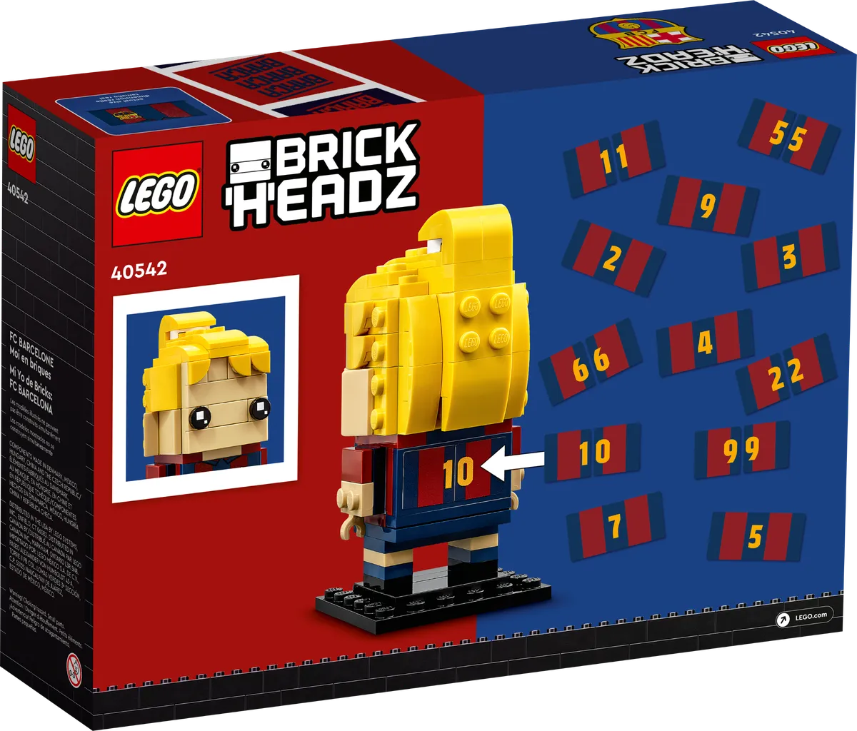 LEGO FC Barcelona Go Brick Me (40542) - Bild 9