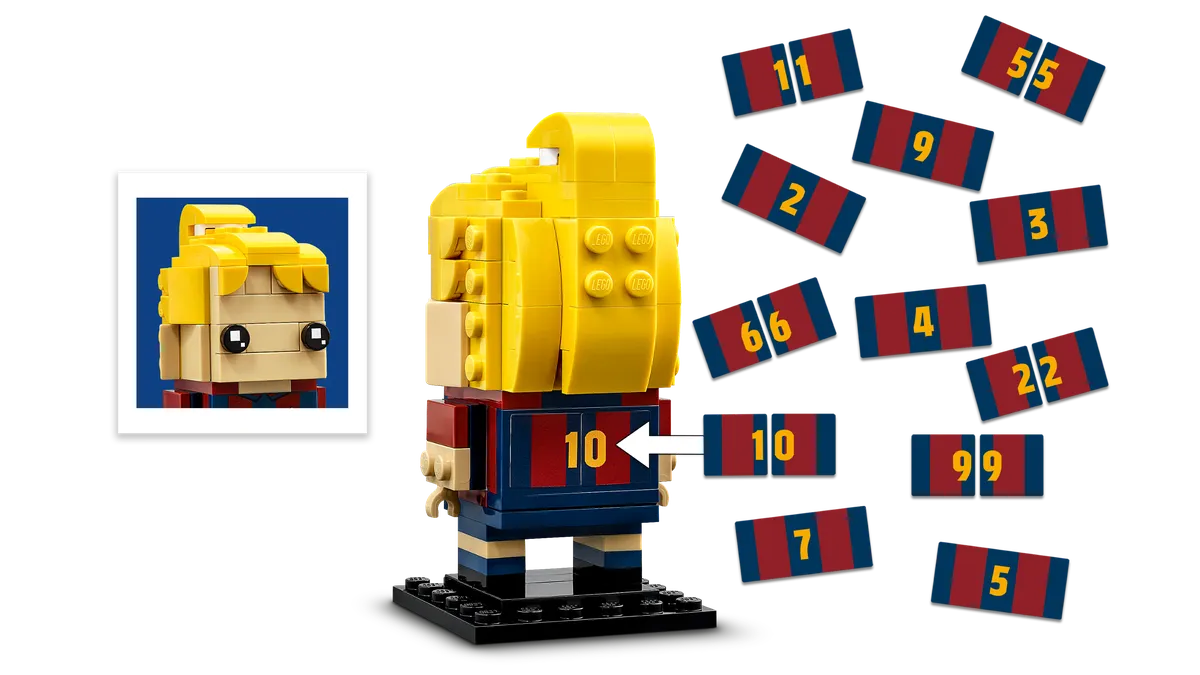 LEGO FC Barcelona Go Brick Me (40542) - Bild 8