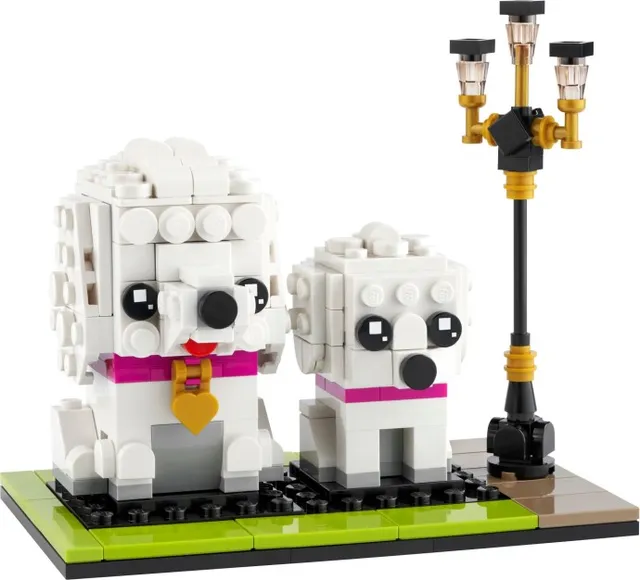 Poodles van LEGO – productfoto