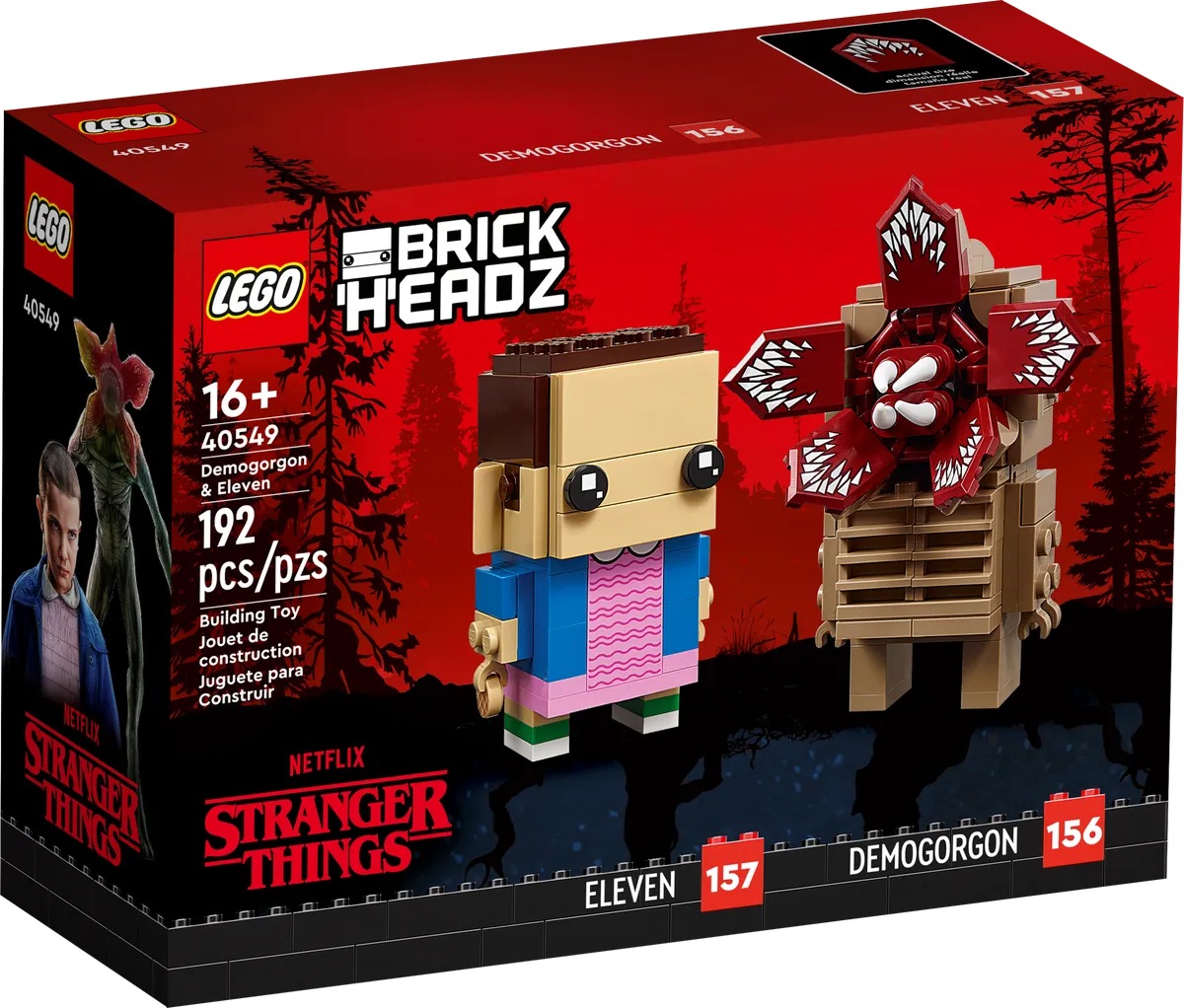 LEGO Demogorgon & Eleven (40549) - afbeelding 1