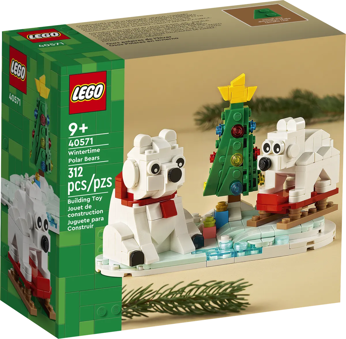LEGO Wintertime Polar Bears (40571) - Bild 1