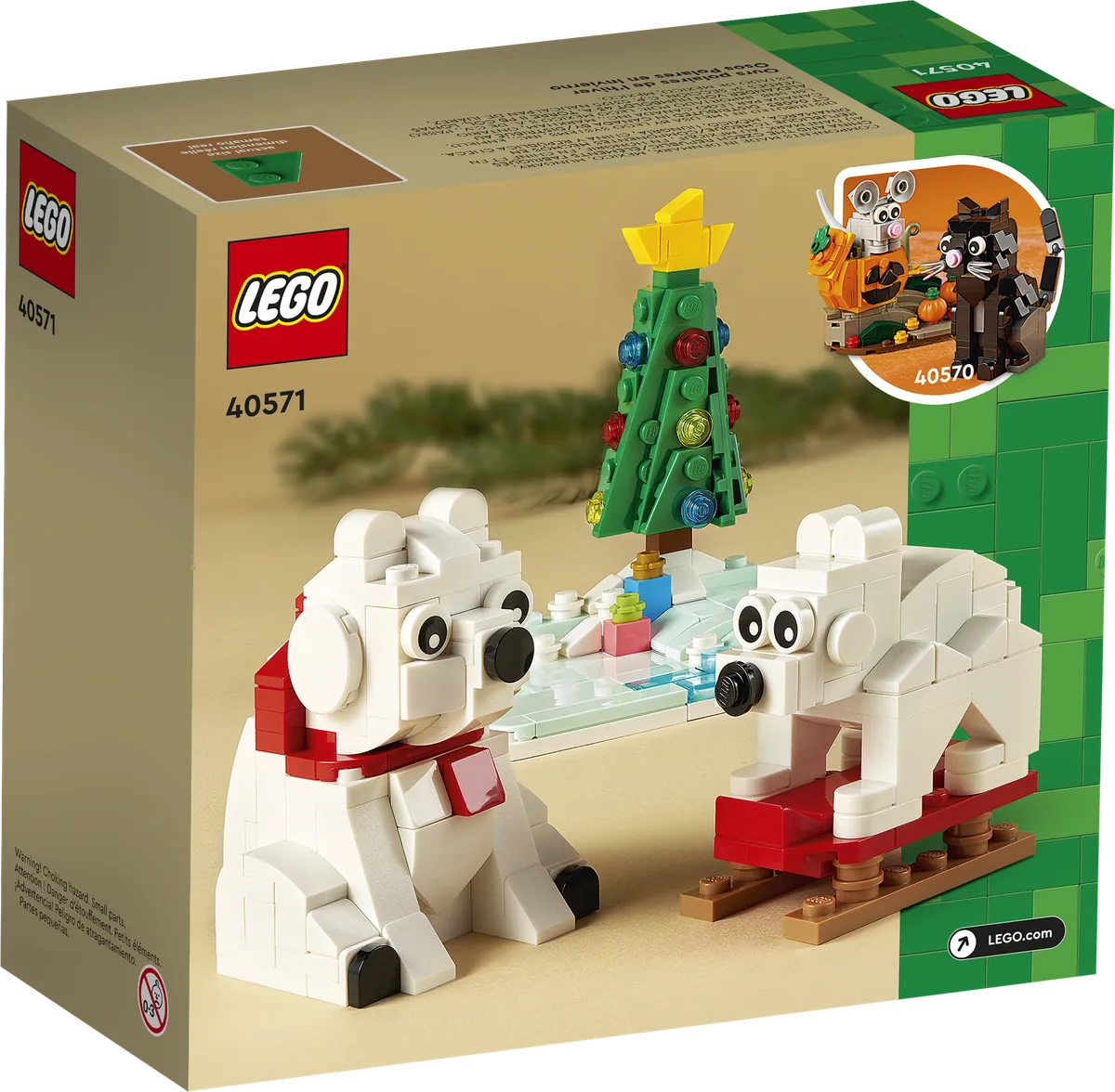 LEGO Wintertime Polar Bears (40571) - Bild 2