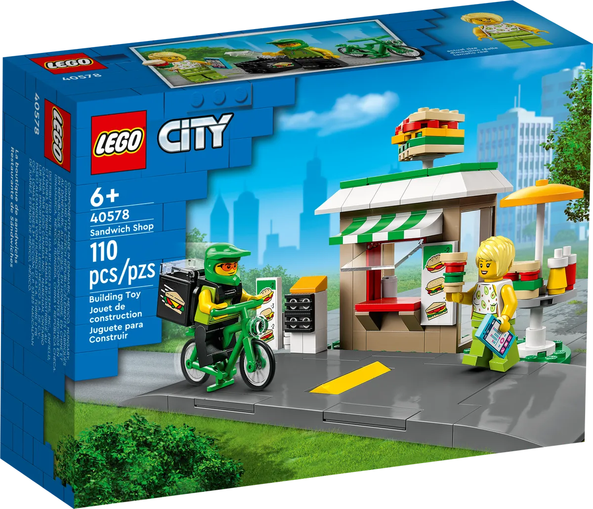 LEGO Sandwich Shop (40578) - Bild 1
