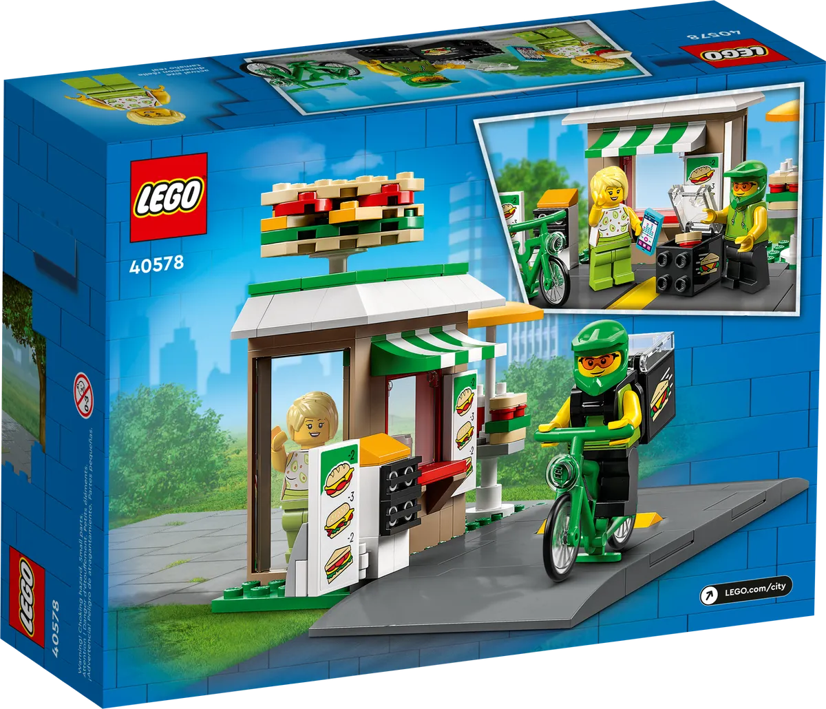 LEGO Sandwich Shop (40578) - Bild 2
