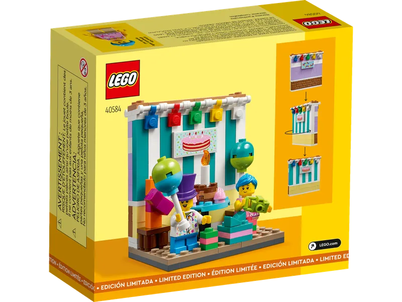 Birthday Diorama van LEGO – productfoto 3 van 3