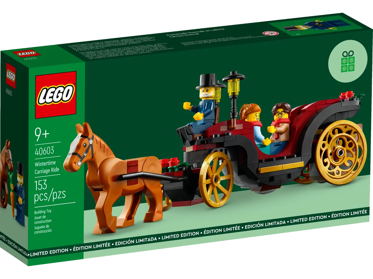 LEGO Wintertime Carriage Ride (40603) - Bild 1