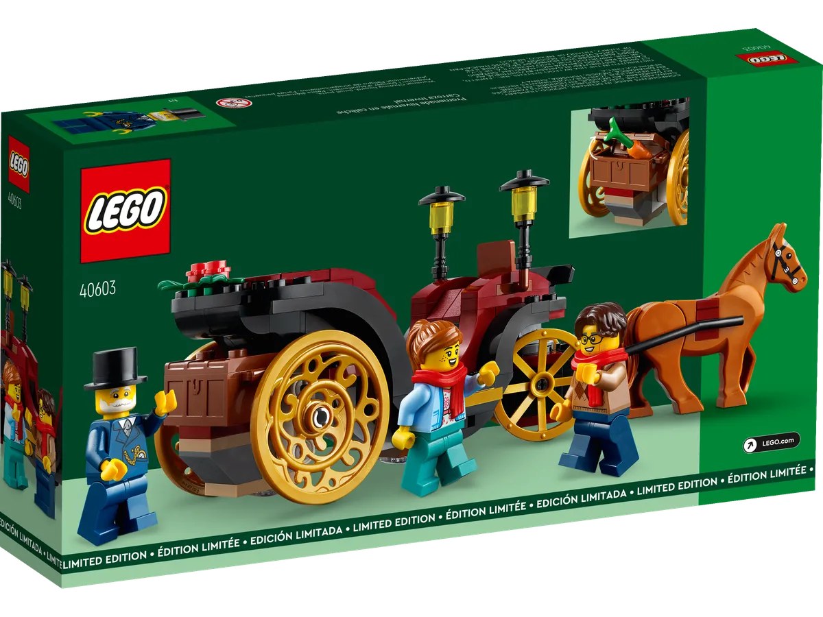 LEGO Wintertime Carriage Ride (40603) - Bild 2