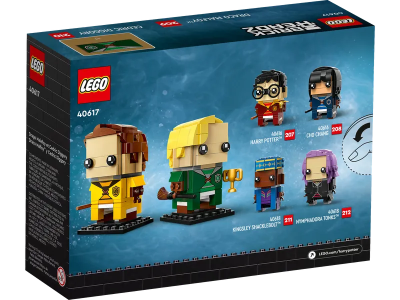 Draco Malfoy™ & Cedric Diggory van LEGO – productfoto 4 van 5