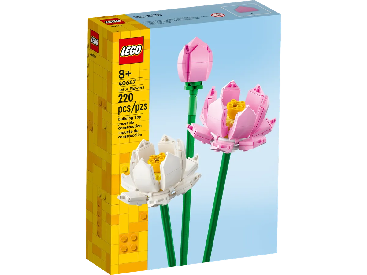 LEGO Lotus Flowers (40647) - Bild 1