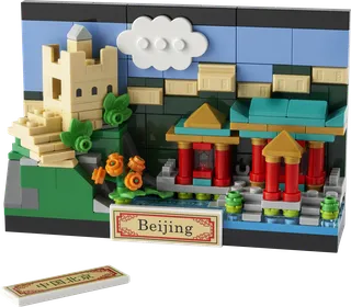 Beijing Postcard von LEGO – Produktfoto 1 von 6