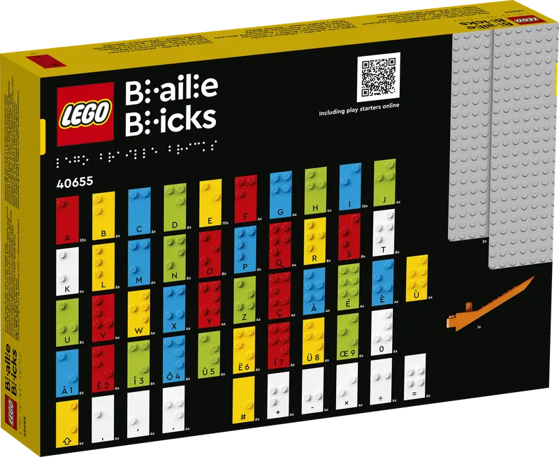 Play with Braille – French Alphabet by LEGO – product photo 9 of 12