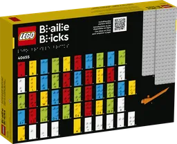 LEGO Play with Braille – French Alphabet (40655) - afbeelding 1
