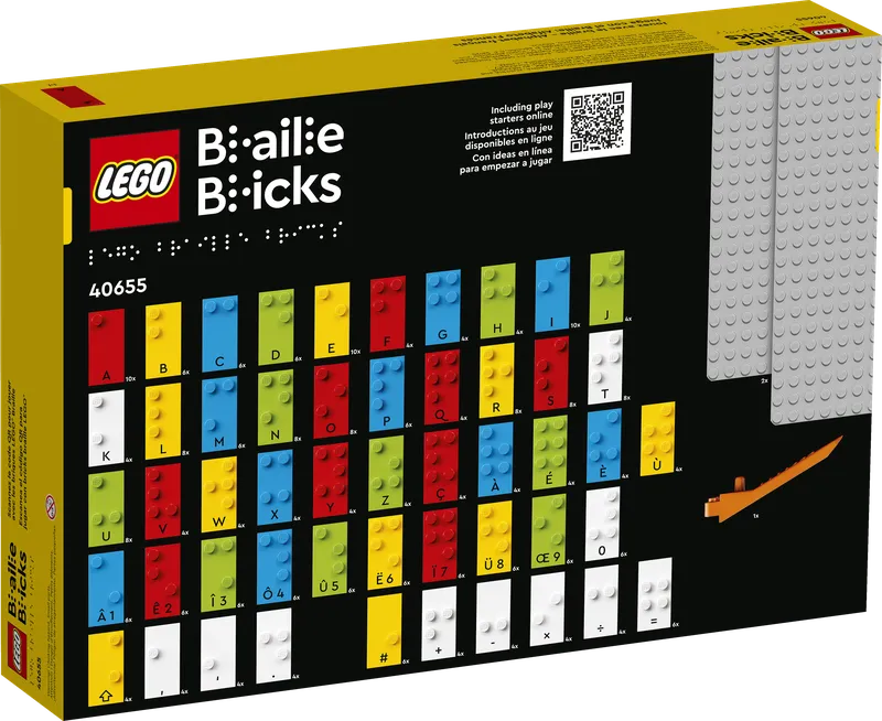 Play with Braille – French Alphabet by LEGO – product photo 2 of 12